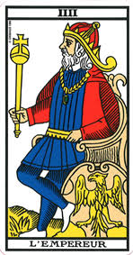 carte de tarot l'empereur