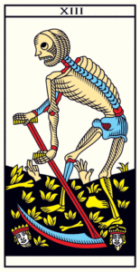 Carte de tarot La Mort