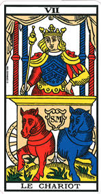 carte de tarot le chariot