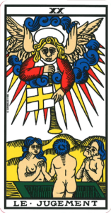 Carte de tarot Le Jugement