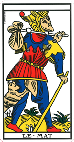 carte de tarot le mat